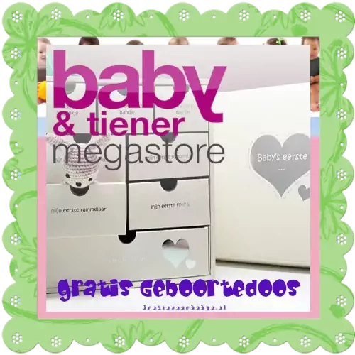 Klik HIER en vraag informatie over de Gratis Geboortedoos voor je baby herinneringen Gratis Geboortedoos