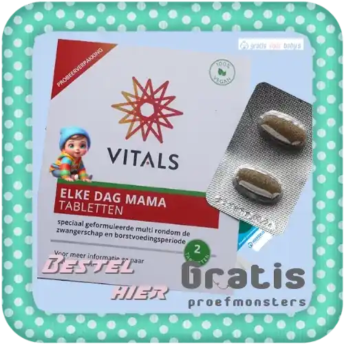 Klik HIER en vraag Gratis proefmonsters & punten sparen van Vitals aan Gratis proefmonsters & punten sparen van Vitals
