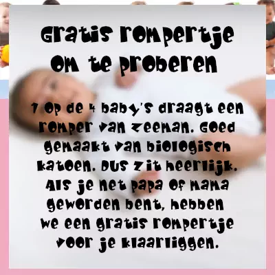 Gratis Zeeman romper