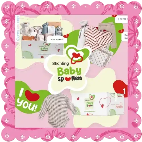 Klik HIER en vraag de Stichting Babyspullen Babydoos aan Gratis Stichting Babyspullen Babydoos